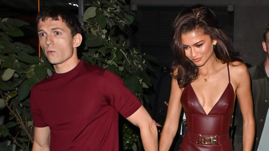 Zendaya and Tom Holland Match in the Color of the Season