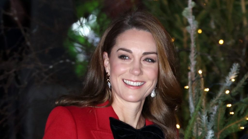 Kate Middleton Updated Her Classic McQueen Coat With a Festive Accessory