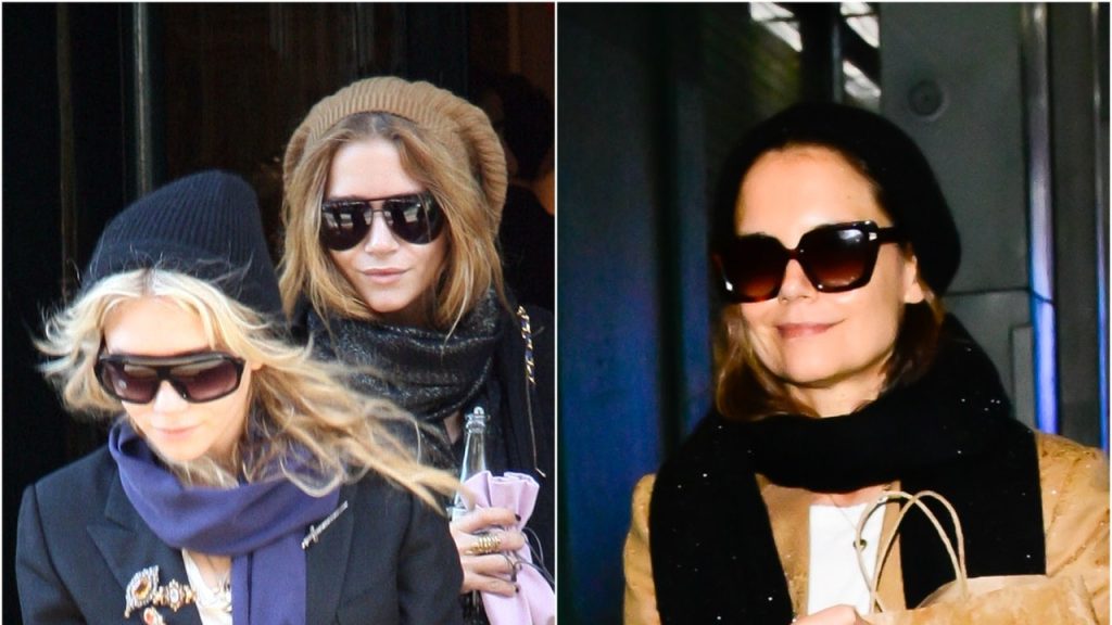 Katie Holmes Is Dressing Like an Olsen Twin—Right Down to Their Favorite 2010s Accessory