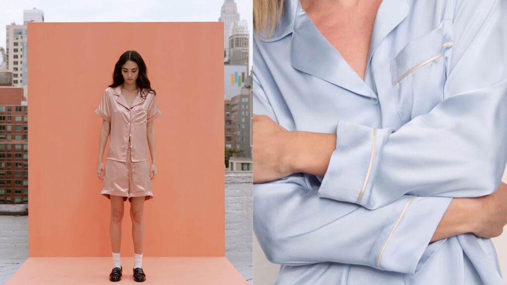 นอนหลับดี, เสื้อผ้าไหม