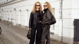 กางเกง, ใส่, ฤดูใบไม้ร่วง, ไม่นิยมกางเกงยีนส์