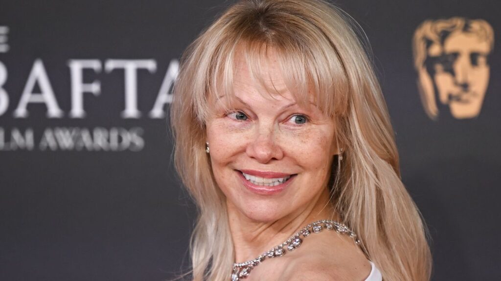 Pamela Anderson, ผมแดง, ทรงผมชาร์คกี้